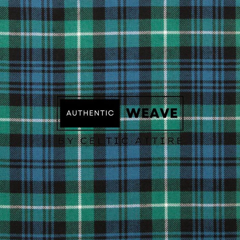 Lamont Ancient Tartan Fabric - Woven by Celtic Attire