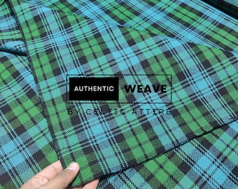 Campbell Ancient Tartan Fabric - 16 Oz Acrylic Scottish Tartan - Machine Washable - Running Yards - 54 Inches Width - Homespun Fabric