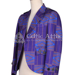 Scot-Afro Fusion Sport Jacket - Made to Measure Casual Street Wear Jacket by Celtic Attire