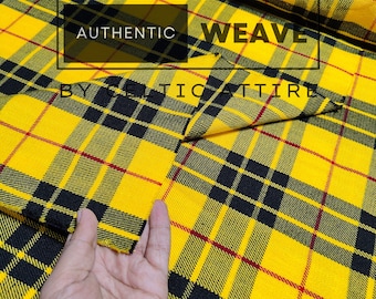 Macleod of Lewis Tartan Fabric - 16 Oz Homespun Scottish Tartan - Machine Washable - Running Yards - 54 Inches Width - Upholstery Fabric