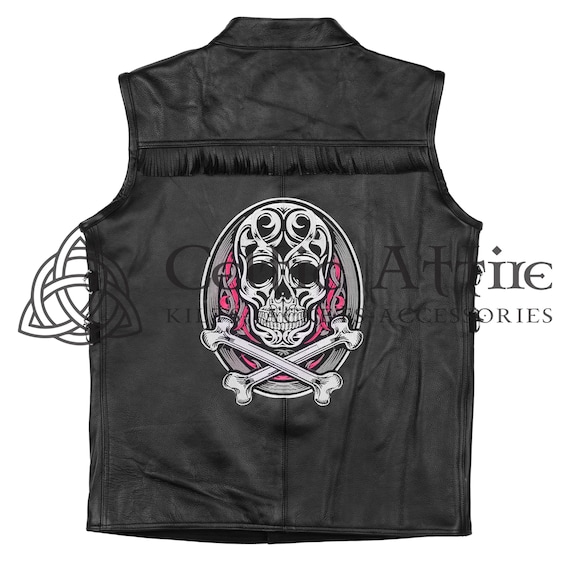 FEORJGP Womens Halloween Skeleton Hooded Vest Gothic Skull