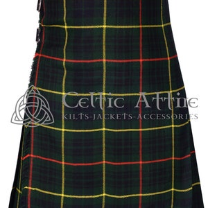 Caccia Stewart Tartan Scozzese 8 Yard Kilt - Highland Games Kilt - 13 Oz Tartan Kilts per Uomo - Made to Order