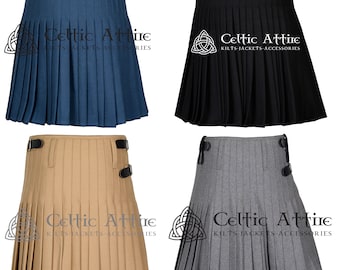 Scottish Traditional 8 YARD KILT for Men - Premium - Handmade - Made to Order - 16 Oz Wool Fabric - Free Worldwide Shipping