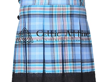 Tartan Skirt for Girls - Scottish Mini Length Box Pleated Kilted Skirt for Women - Made to Order - Available in 100 Tartan Colors