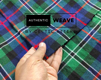 Stevenson Tartan Fabric 16 Oz Acrylic Scottish Tartan Machine