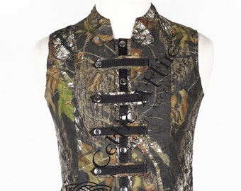 Real Tree Camo Vest | Waistcoat For Men | Jungle Camo | Digital Camo Vest | Army Camo Vest | Urban Camo Waistcoat | Hunting | Tactical Vest