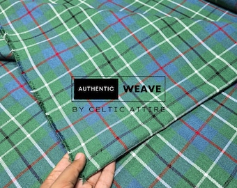 Tela de tartán antiguo Duncan - Tartán escocés acrílico de 16 oz - Lavable a máquina - Yardas para correr - 54 pulgadas de ancho - Tela casera