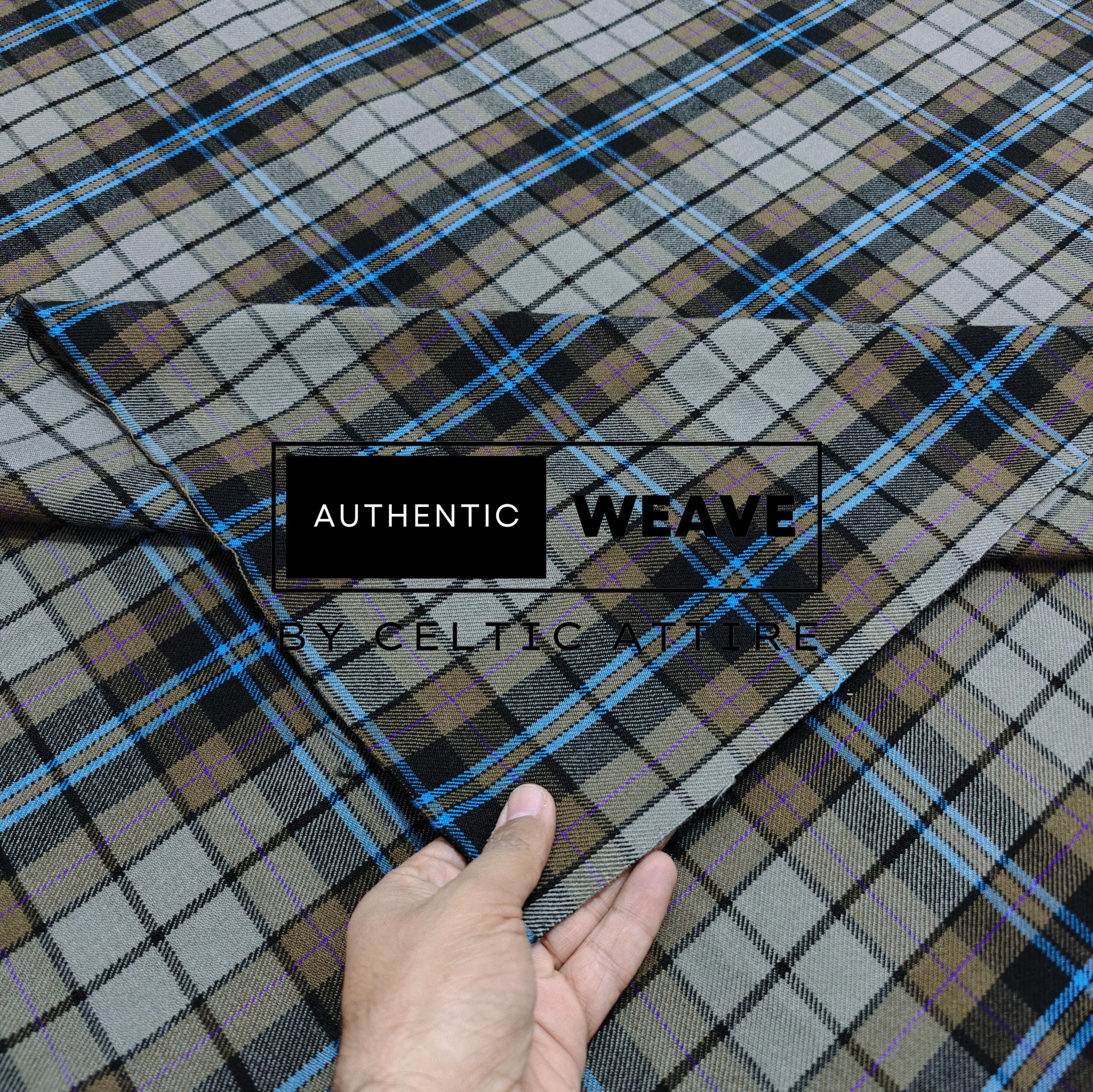 Devin Brunell Tartan Fabric - 16 Oz Acrylic Scottish Tartan