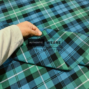 Lamont Ancient Tartan Fabric - Woven by Celtic Attire