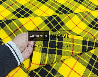 Macleod of Louis Tartan Stoff - 16 Oz Homespun Tartan - maschinenwaschbar - 132 cm Breite - Polsterstoff