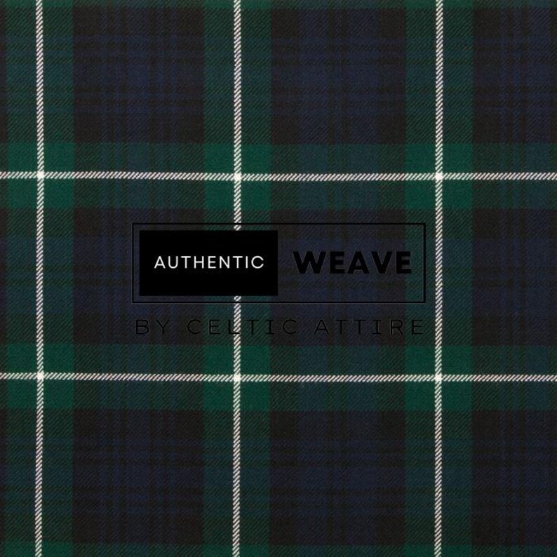 Lamont Modern Tartan Fabric - Woven by Celtic Attire