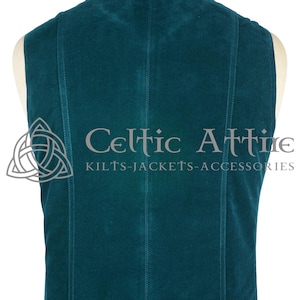 Men's Velvet Waistcoat - Victorian Style Wedding Vest - Custom Made Gothic Steampunk Waistcoat - Dark Academia Groomsmen Attire