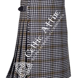 Burns Tartan Scozzese 8 Yard Kilt - Highland Games Kilt - 13 Oz Tartan Kilts per Uomo - Made to Order