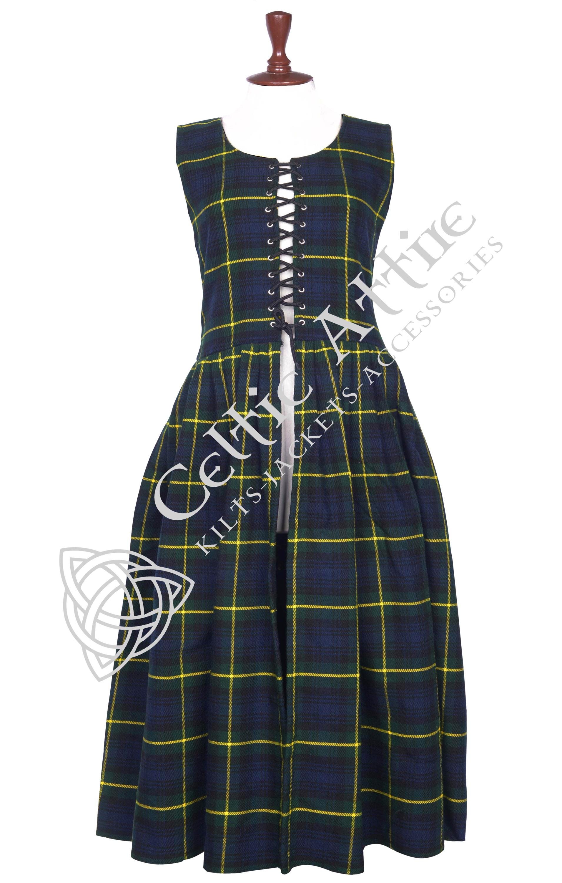 Womens Tartan Dress - Etsy