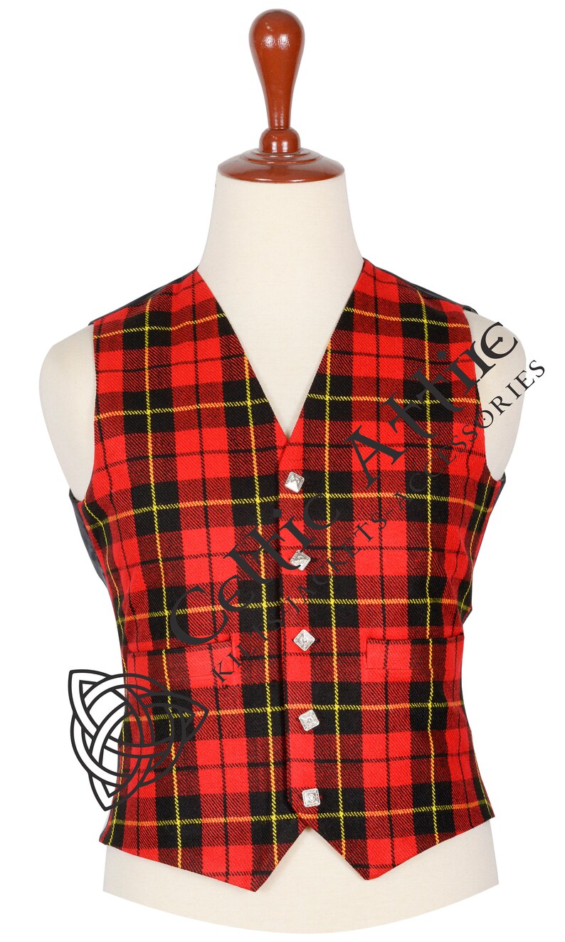 Gilet Femme En Tartan GREAT SCOT Taille 18 - Rouge, Neuf Sans étiquette