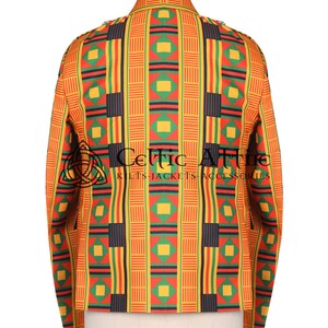 Scot-Afro Fusion Sport Jacket - Made to Measure Casual Street Wear Jacket by Celtic Attire
