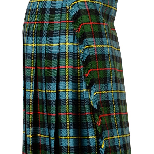 Custom Made Ladies TARTAN KILTED SKIRT Choose From 50+ Clan Tartan