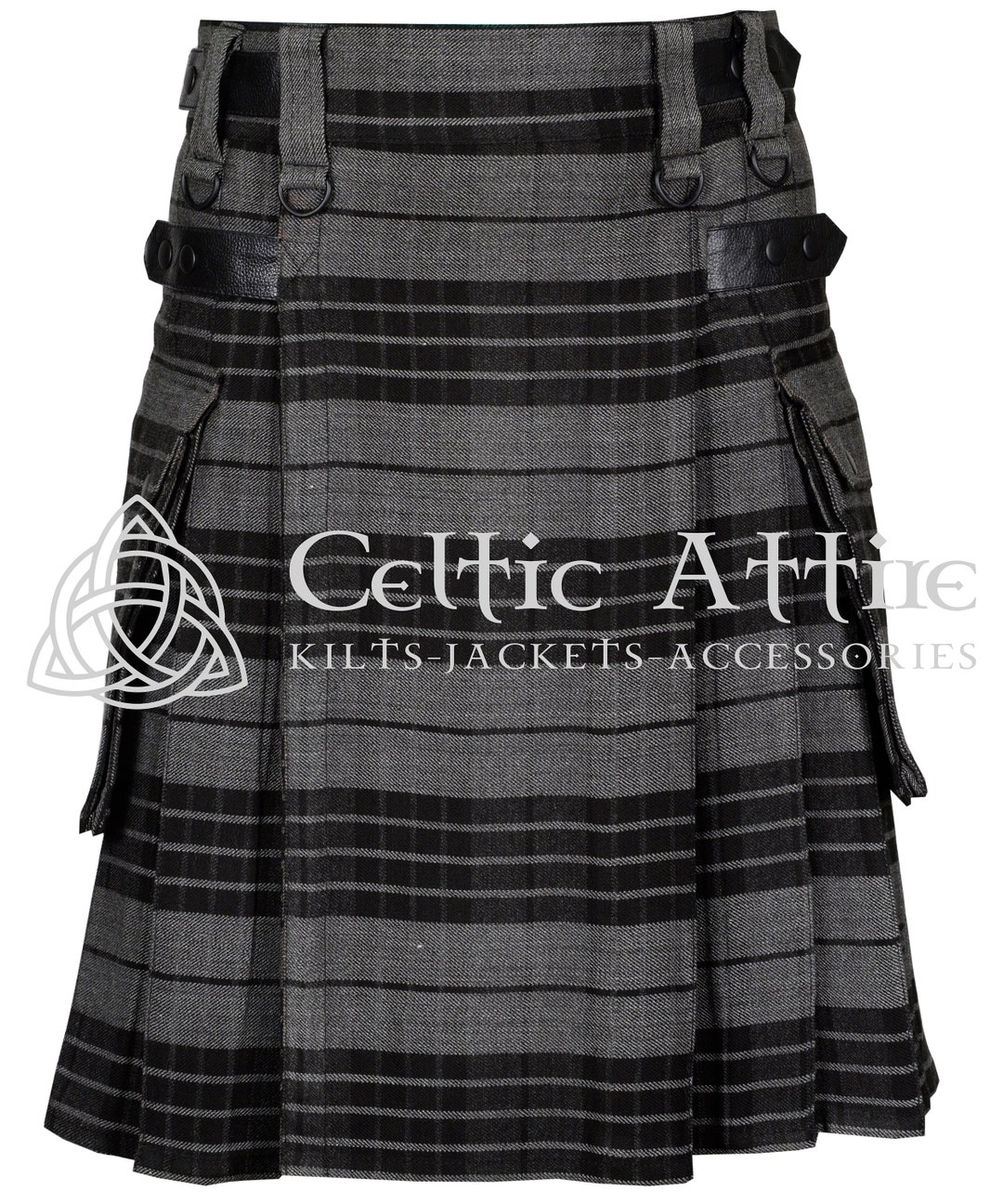 Custom Size Handmade Grey Watch Tartan Scottish TARTAN UTILITY Modern