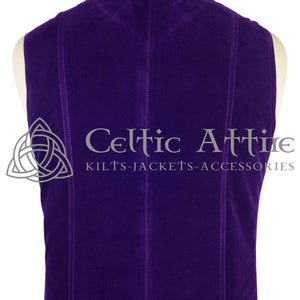 Men's Velvet Waistcoat - Victorian Style Wedding Vest - Custom Made Gothic Steampunk Waistcoat - Dark Academia Groomsmen Attire