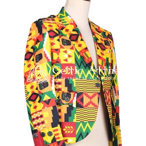 Scot-Afro Fusion Sport Jacket - Made to Measure Casual Street Wear Jacket by Celtic Attire