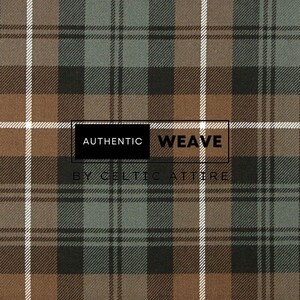 Lamont Weathered Tartan Fabric - Woven by Celtic Attire