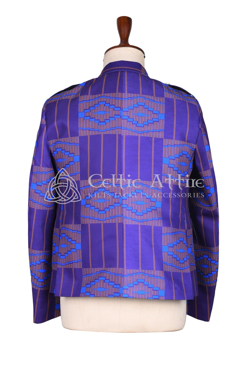 Scot-Afro Fusion Sport Jacket - Made to Measure Casual Street Wear Jacket by Celtic Attire
