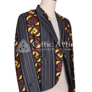 Scot-Afro Fusion Sport Jacket - Made to Measure Casual Street Wear Jacket by Celtic Attire