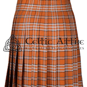 Aeroplane Tartan Knee-Length Skirt main image 0