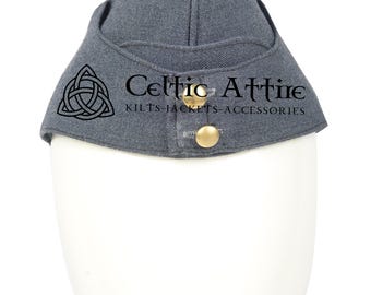 Royal Canadian Air Force RAF Officer’s Forage Cap - Custom Made Military Garrison Cap - Air Force Flight Bonnet - Army Officers Side Cap