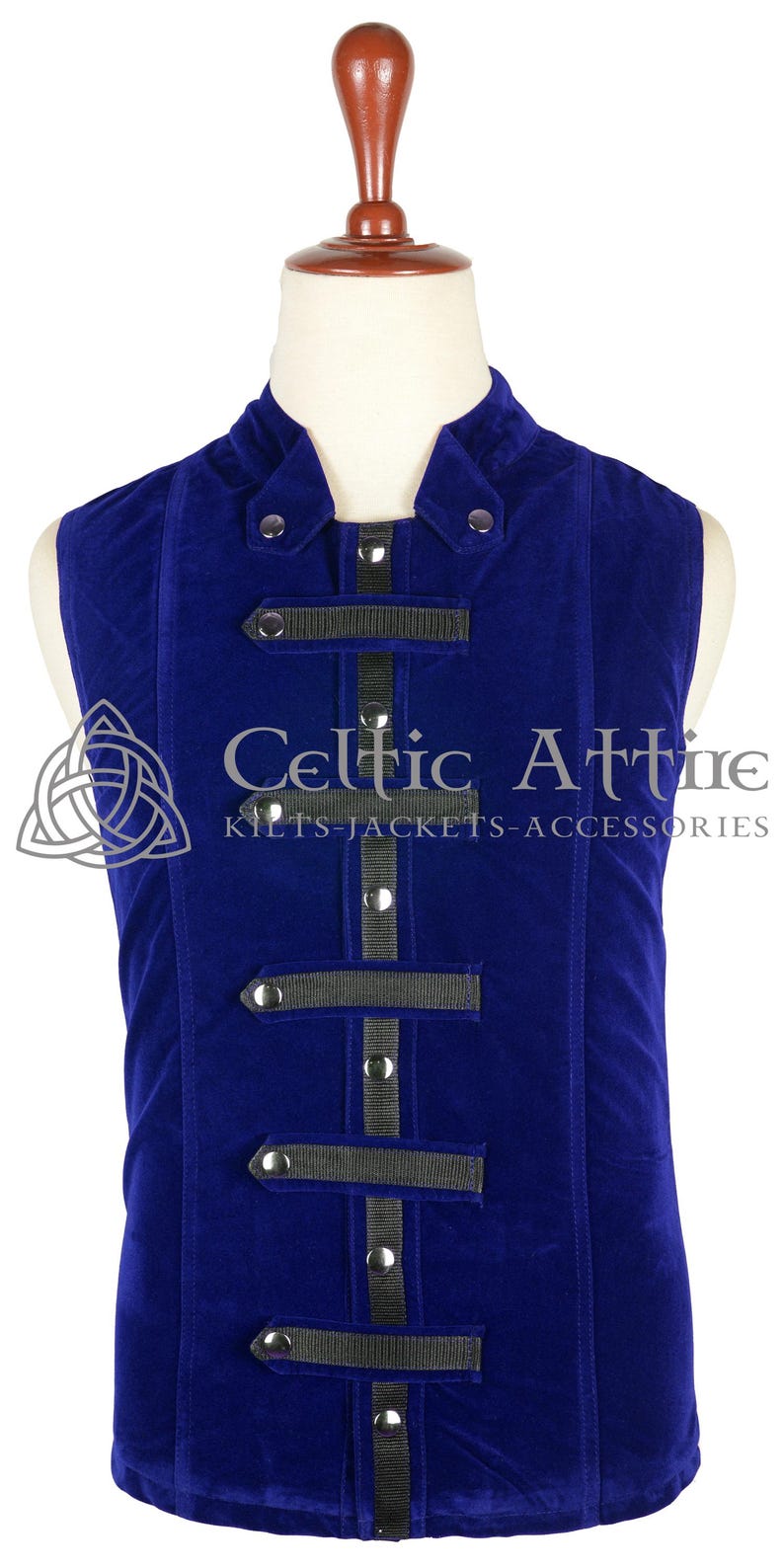 Men's Velvet Waistcoat - Victorian Style Wedding Vest - Custom Made Gothic Steampunk Waistcoat - Dark Academia Groomsmen Attire