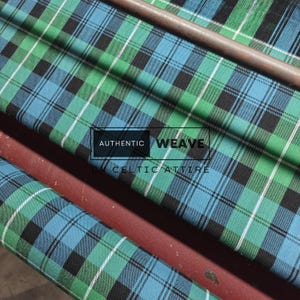 Lamont Ancient Tartan Fabric - Woven by Celtic Attire