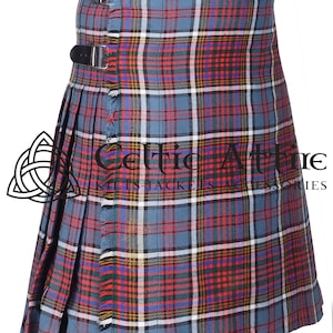 Anderson Ancient Tartan Kilt - Scottish 8 Yard Kilt For Men - 16 Oz Heavy Tartan - Made to Order Highlander Kilt - Premium Handmade Kilt