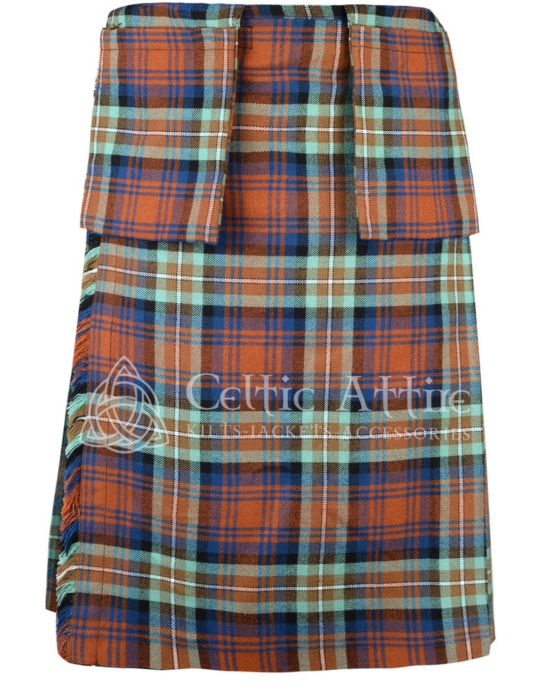Irn Bru Tartan Scottish 8 Yard Tartan KILT PACKAGE with Etsy