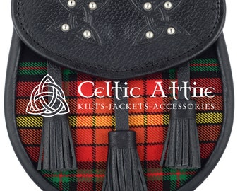 LGBTQ Pride Sporran - Handmade Scottish Sporran Bag and Chain Strap
