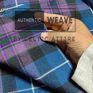 Pride of Scotland Tartan Fabric - 16 Oz Acrylic Scottish Tartan - Machine Washable - Running Yards - 54 Inches Width - Upholstery Fabric