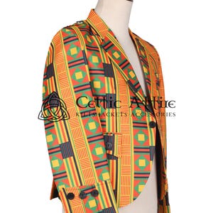 Scot-Afro Fusion Sport Jacket - Made to Measure Casual Street Wear Jacket by Celtic Attire