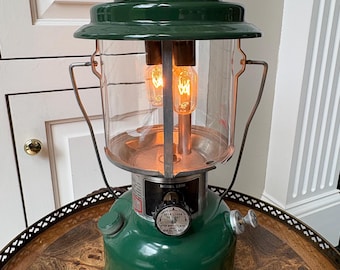 Vintage Coleman Lantern Model 275 for Parts . Brown . Dated 11/79