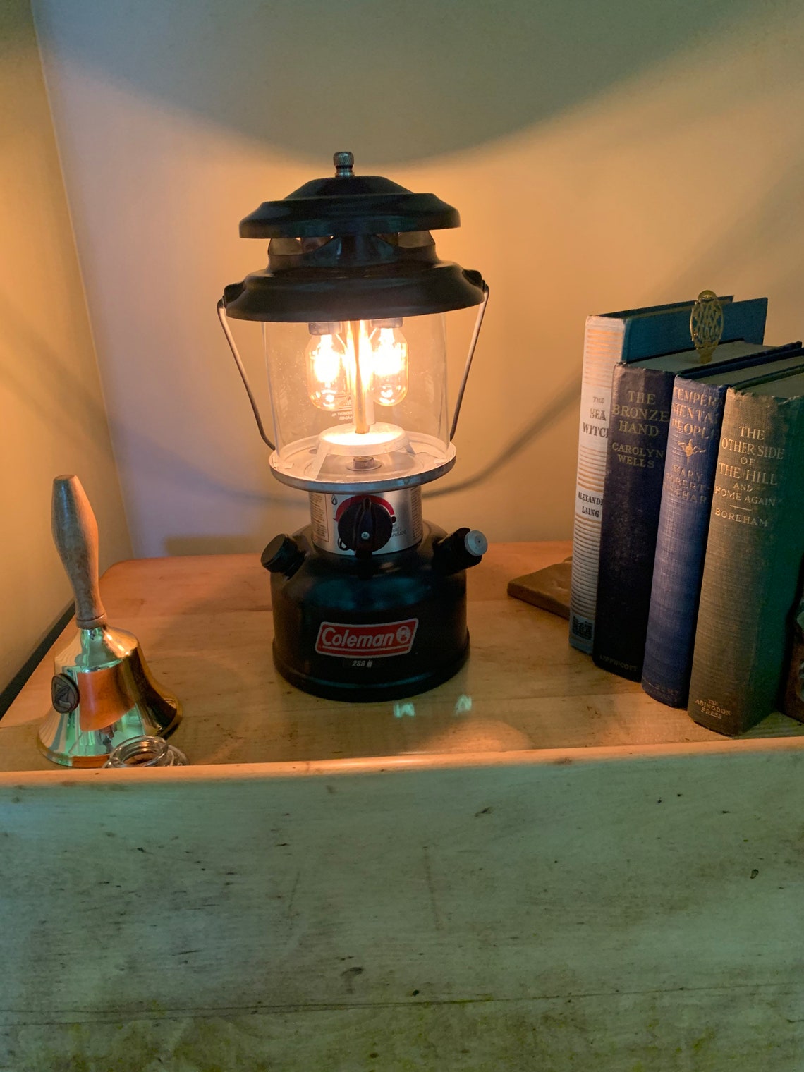 Electric Vintage Coleman Model 288 Double Mantle Lantern Etsy