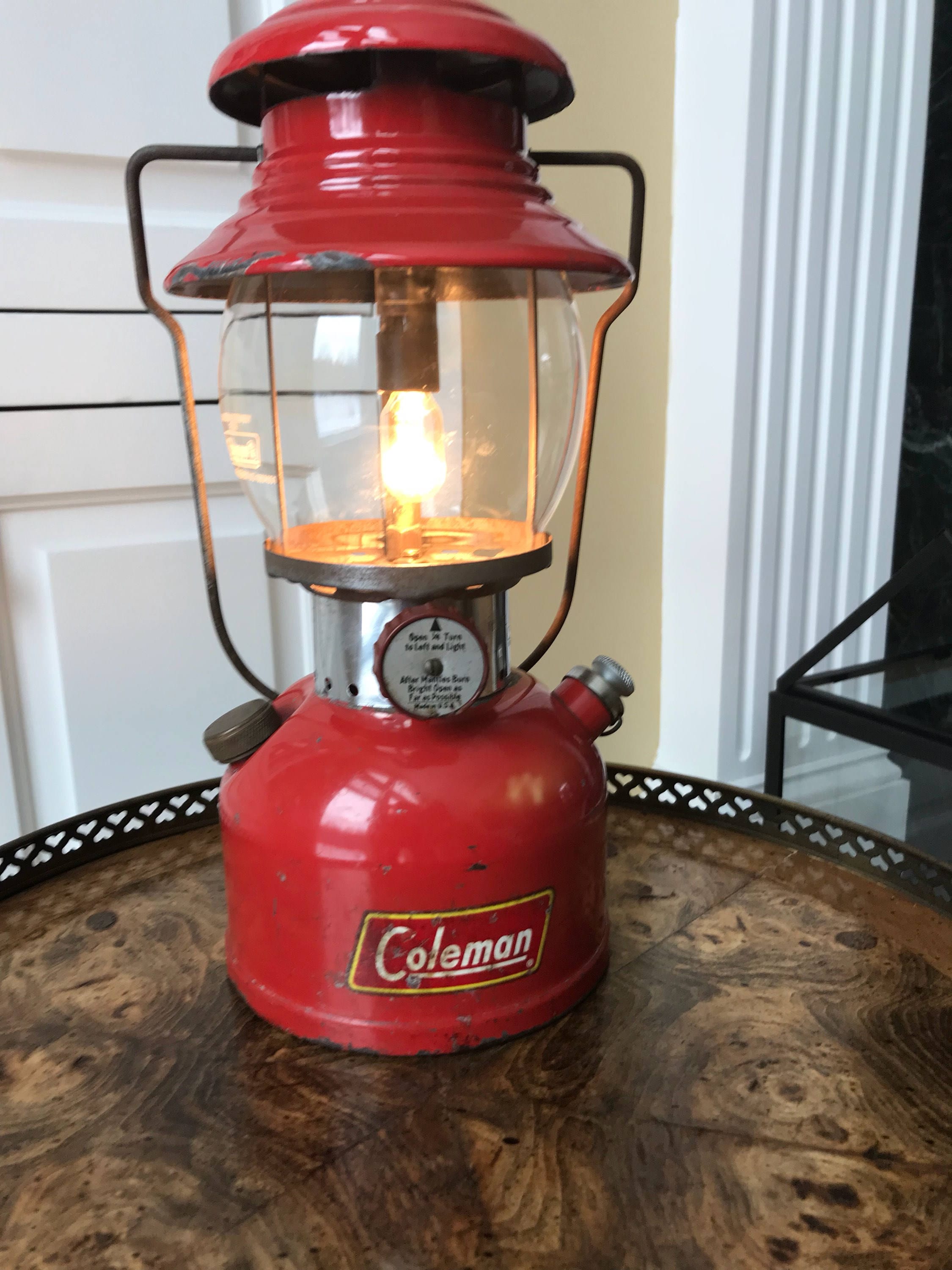 Have Your Vintage Double Or Single Mantle Coleman Lantern Into Etsy