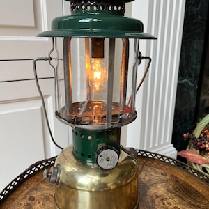 Electric Dimmable WW2 Military Issue Lantern With Rotary Dimmer