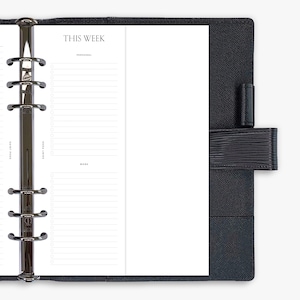 Elenchi di attività (mezzo foglio) - STAMPATI - A5 / GM / Grande - Inserti per planner e ricarica per agenda