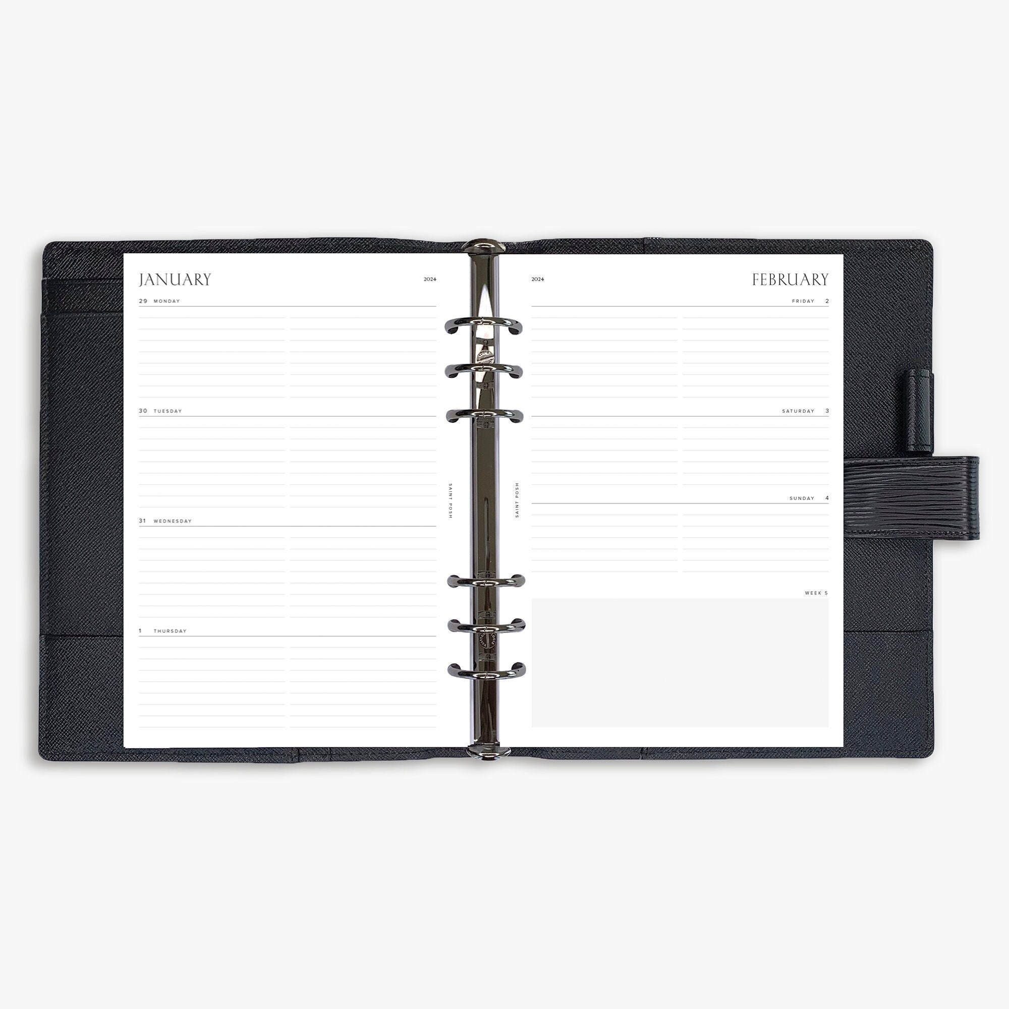 Louis Vuitton Inspired Agenda Calendar Refill Inserts & To-Do Lists –  Between Naps on the Porch