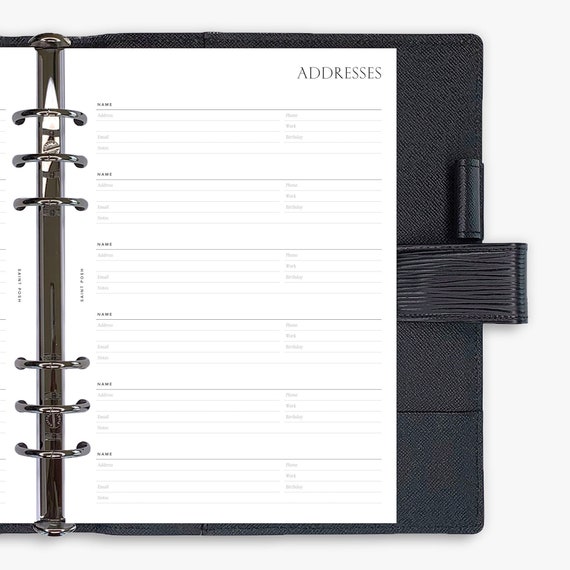 Buy Louis Vuitton Agenda Pm Inserts Online In India -  India