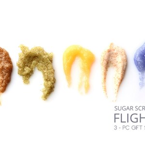 SUGAR SCRUB FLIGHT - 3-Pc. Gift Set Exfoliating Body Scrub - Sugar Scrub, Moisturizing