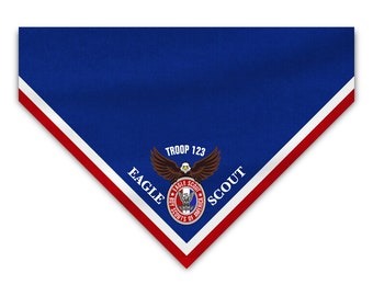 Eagle Scout Rank Embroidered Neckerchief (SP8809)