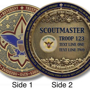 Scoutmaster Coin