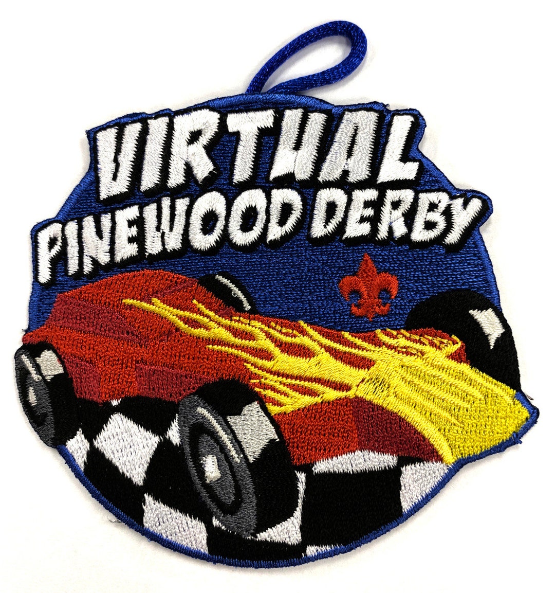 Virtual Pinewood Derby Patch Etsy