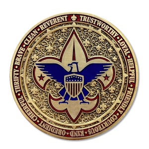 Scout BSA Coin - Gift Acknowledgment Recognition Appreciation