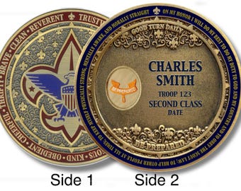 Scout Rank Coins- Choose your Rank
