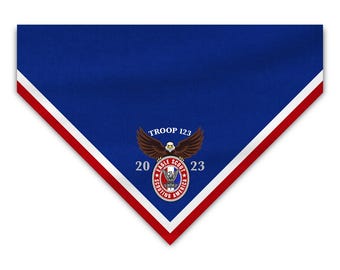 Eagle Scout Rank Embroidered Neckerchief (SP8807)